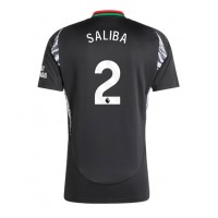 Arsenal William Saliba #2 Auswärtstrikot 2024-25 Kurzarm